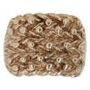 9ct Yellow Gold Five Row Keeper Ring