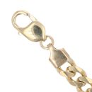 9ct Yellow Gold Curb Bracelet 8.5"