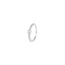 Sterling Silver Cubic Zirconia Stacking Ring