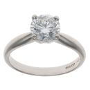 Platinum 1.00ct Diamond Solitaire Ring