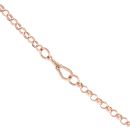 9ct Rose Gold Belcher Chain 22"