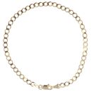 9ct Yellow Gold Curb Bracelet 7"