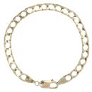 9ct Yellow Gold Square Fancy Bracelet 7.5"