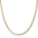 9ct Yellow Gold Double Curb Chain 18"
