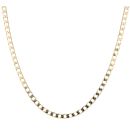 9ct Yellow Gold Curb Chain 18"