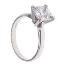 Platinum 2.42ct Solitaire Diamond Ring