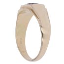 9ct Yellow Gold Sapphire Signet Ring