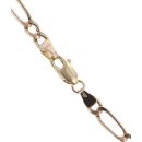 9ct Yellow Gold Figaro Chain 24"