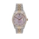 Rolex Custom Datejust Pre Owned Watch Ref 16233