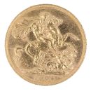 1904 Edward VII Large Head UK Full Sovereign Coin