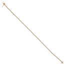 18ct Yellow Gold 1.00ct Brilliant Cut Diamond Tennis Bracelet 7"