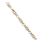 9ct Yellow Gold Celtic Fancy Bracelet 7.5"