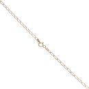 9ct Yellow Gold Long Link Curb Chain 20"