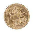 1910 Edward VII Large Head UK Full Sovereign Coin