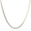 9ct Yellow Gold Curb Chain 18"