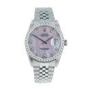 Rolex Custom Datejust Pre Owned Watch Ref 16220