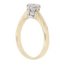 18ct Yellow Gold 0.40ct Brilliant Cut Diamond Solitaire Ring