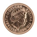 2013 Elizabeth II Fourth Portrait UK Full Sovereign Coin