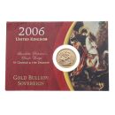 2006 Elizabeth II Fourth Portrait UK Full Sovereign Coin