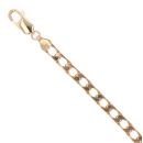 9ct Yellow Gold Curb Bracelet 9"