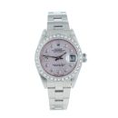 Rolex Custom Oyster Perpetual Date Pre Owned Watch Ref 76190