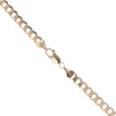 9ct Yellow Gold Curb Chain 22"