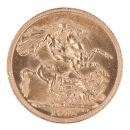 1912 George V Large Head UK Full Sovereign Coin