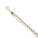 9ct Yellow Gold Curb Bracelet 8"