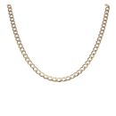 9ct Yellow Gold Curb Chain 22"