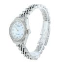 Rolex Custom Datejust Pre Owned Watch Ref 6917