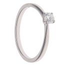 18ct White Gold 0.30ct Brilliant Cut Diamond Solitaire Ring