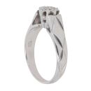 9ct White Gold 0.10ct Diamond Solitaire Ring