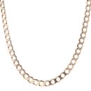 9ct Yellow Gold Curb Chain 26"