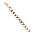9ct Yellow Gold Curb Bracelet 8"