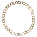 9ct Yellow Gold Curb Bracelet 8.5"