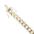9ct Yellow Gold Curb Bracelet 8.5"