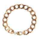 9ct Yellow Gold Curb Bracelet 9"