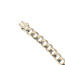 14ct Yellow Gold Curb Bracelet 8"