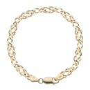 9ct Yellow Gold Celtic Bracelet 7"