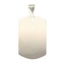9ct Yellow Gold Dog Tag Pendant