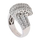 18ct White Gold 2.00ct Brilliant and Baguette Cut Diamond Fancy Ring