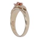 9ct Yellow And Rose Gold Rose Clogau Ring