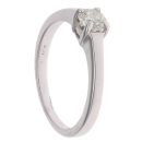 18ct White Gold 0.40ct Brilliant Cut Diamond Solitaire Ring