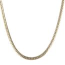 18ct Yellow Gold Herringbone Chain 16"