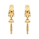 22ct Yellow Gold Tassel Drop Earrings