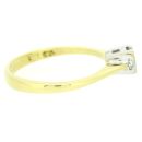 18ct Yellow Gold 0.25ct Diamond Solitaire Ring