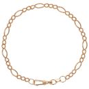 9ct Yellow Gold Figaro Bracelet 7.5"