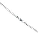 Silver Curb 22" Chain by Icesia