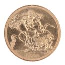 1981 Elizabeth II Decimal Portrait UK Full Sovereign Coin