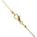 22ct Yellow and White Gold Infinity Loops Pendant and Chain 18"